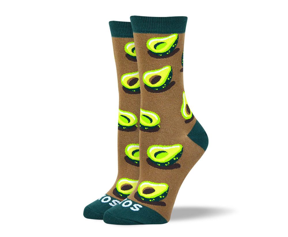 Women's Wild Brown Avocado Socks