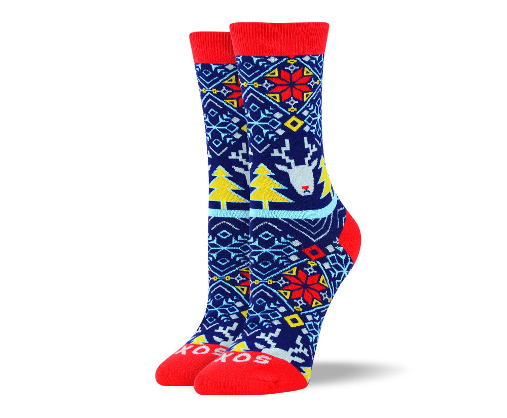 Women's Christmas Socks Bundle - 5 Pairs