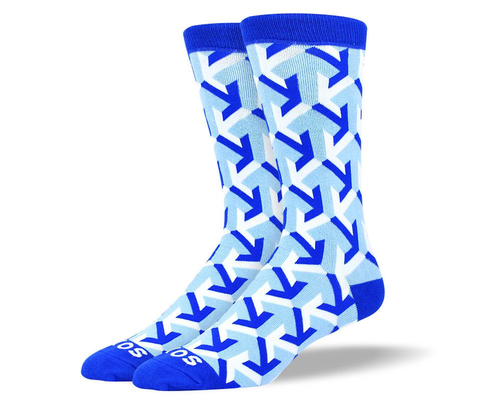 Men's Crazy Blue Sock Bundle