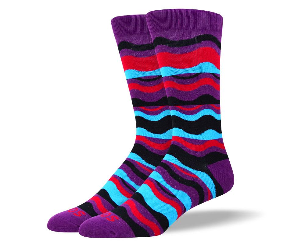 Men's Crazy Purple Sock Bundle