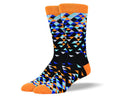 Men's Cool Black Triangle Socks
