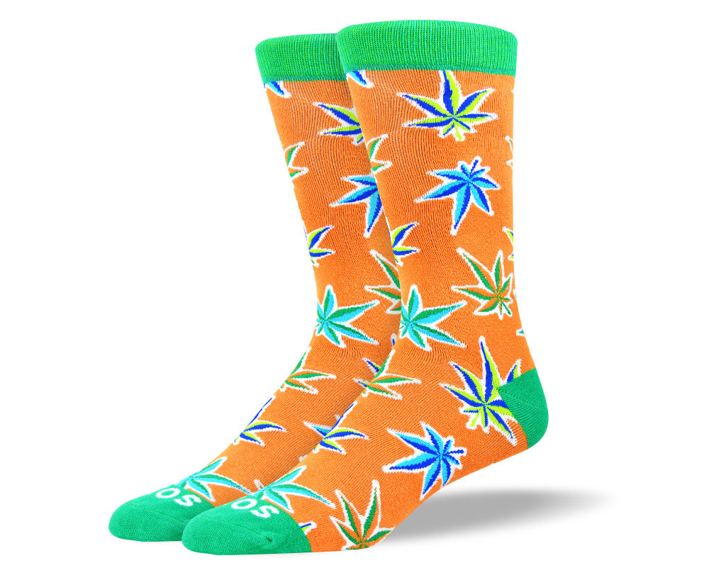 Men's Crazy Weed Sock Bundle - 6 Pair