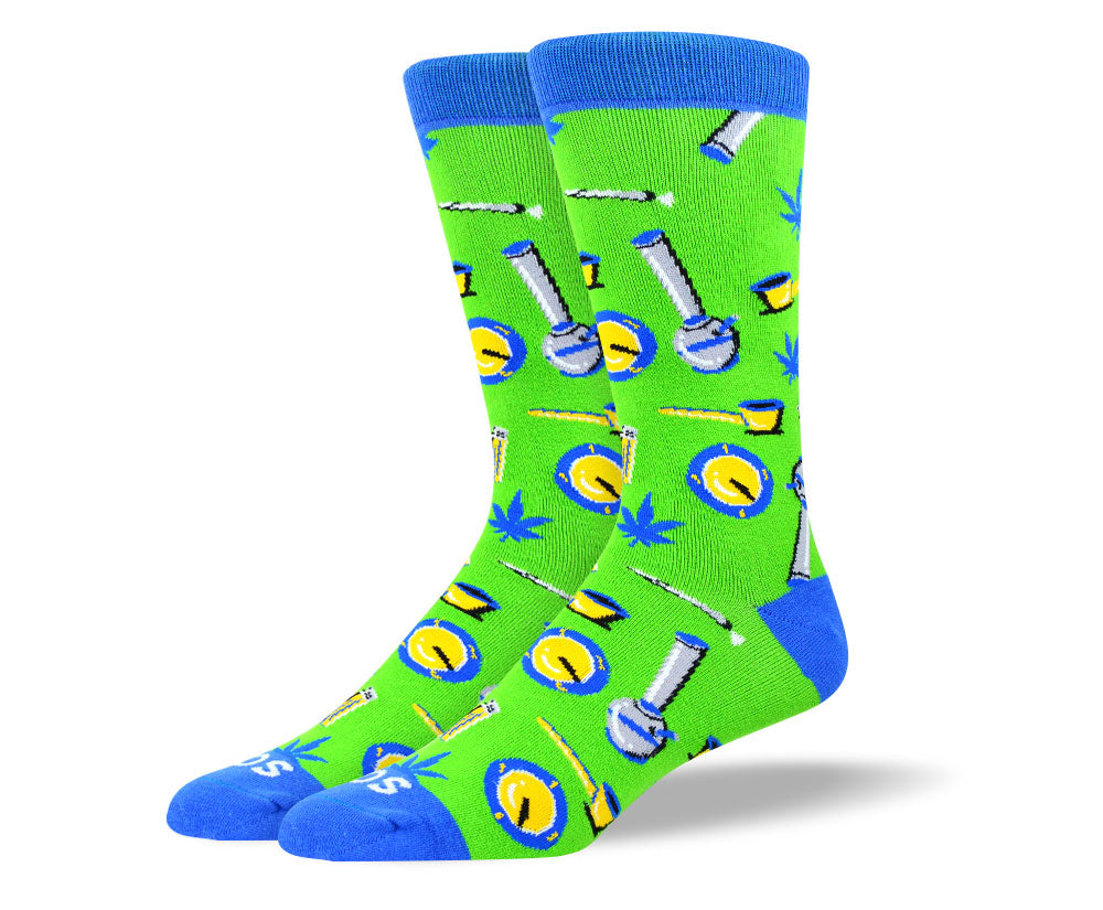 Men's Crazy Weed Sock Bundle - 6 Pair