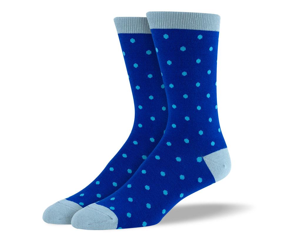 Men's Funky Blue Sock Bundle - 5 Pair