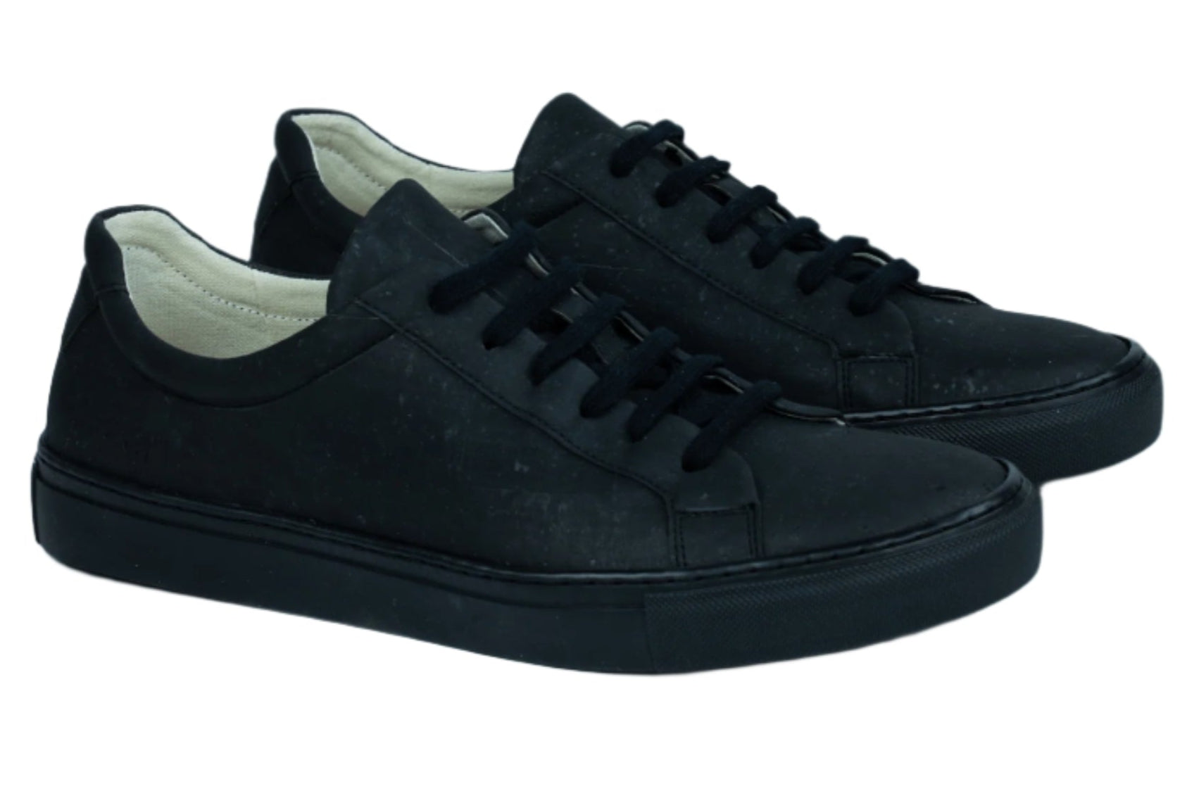 Mens Black Cork Sneakers