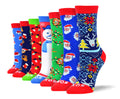 Women's Christmas Socks Bundle - 7 Pairs