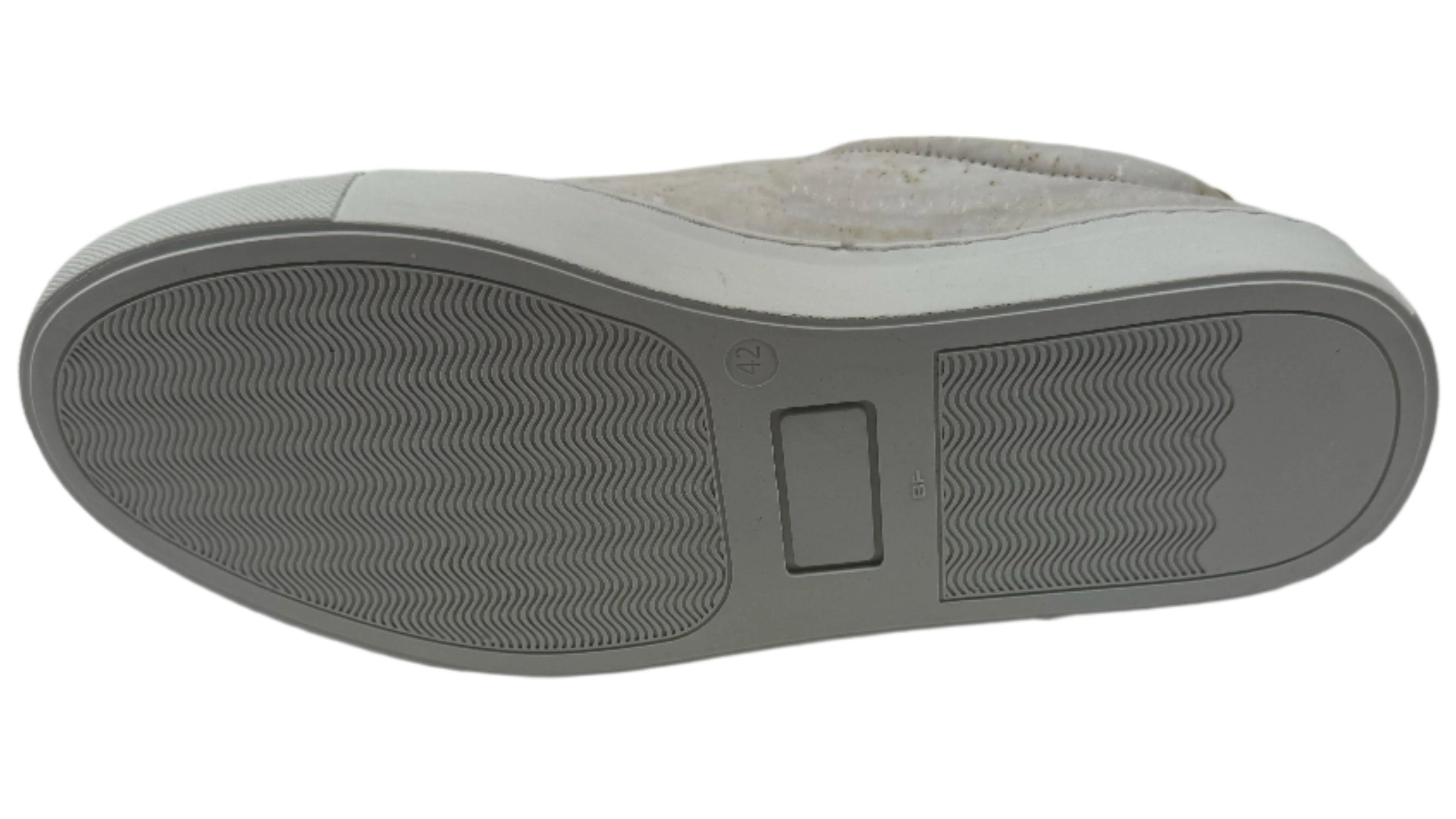 Mens White Cork Sneakers