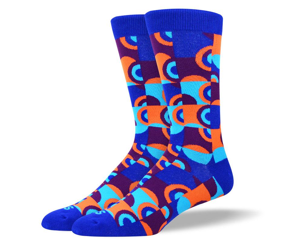 Men's Funny Blue Sock Bundle
