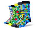 Men's Funky Art Design Socks Bundles
