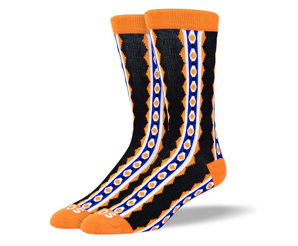 Men's Fun Orange Sock Bundle