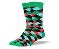 Men's Green Fashion Socks