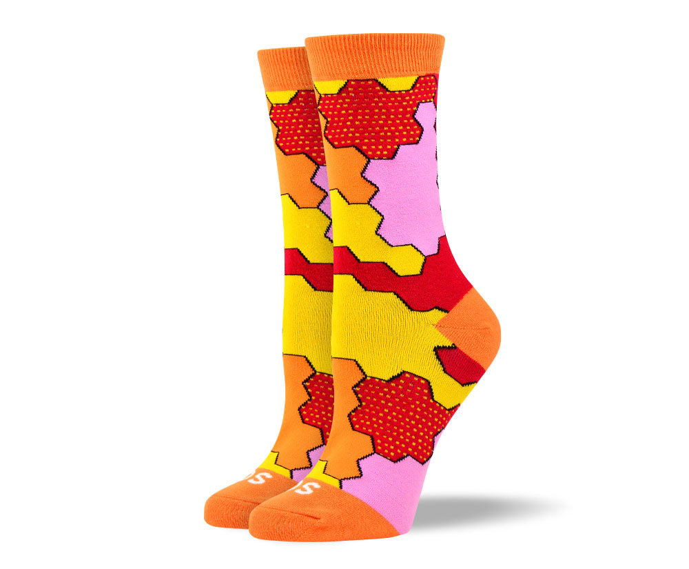 Men's & Women's Fun Puzzle Sock Bundle - 6 Pair