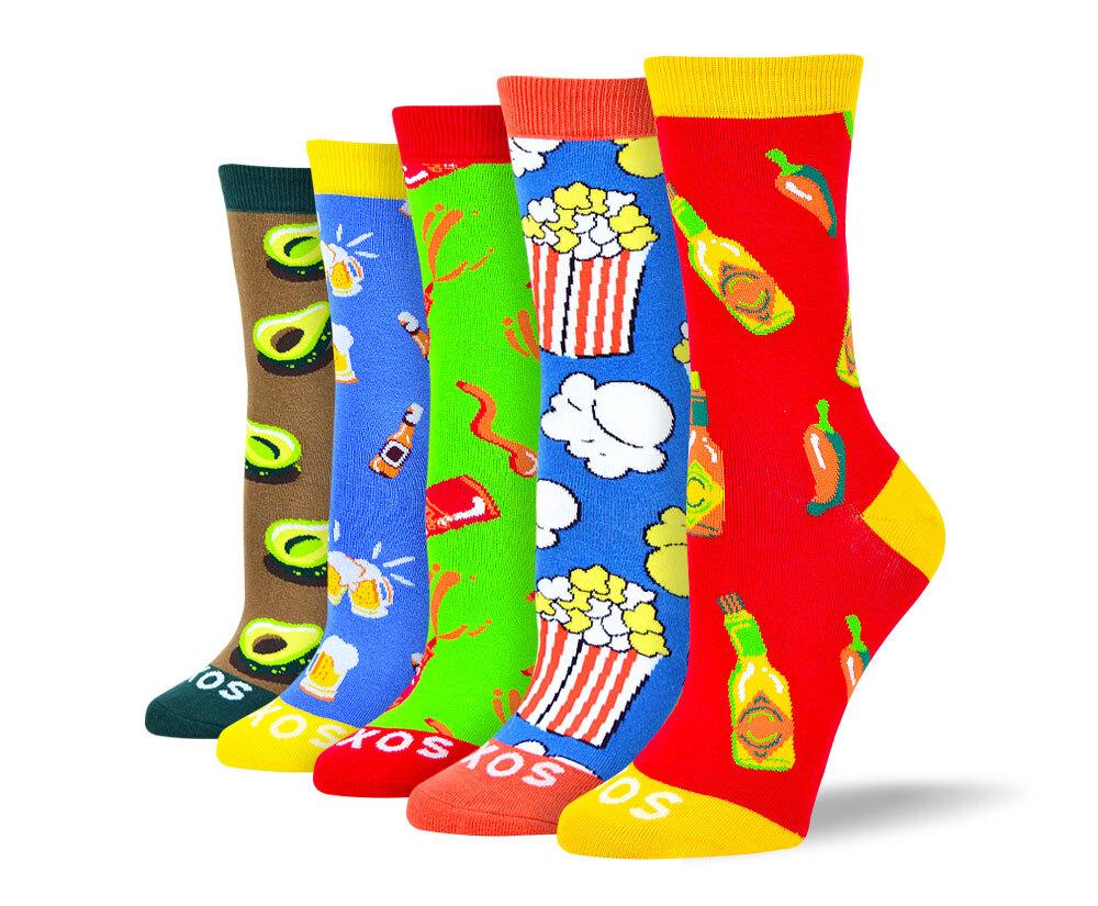 Women's Crazy Food Sock Bundle