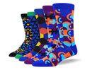 Mens Trendy Fun Socks Bundle