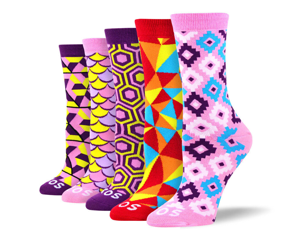 Women's Trendy Fun Sock Bundle