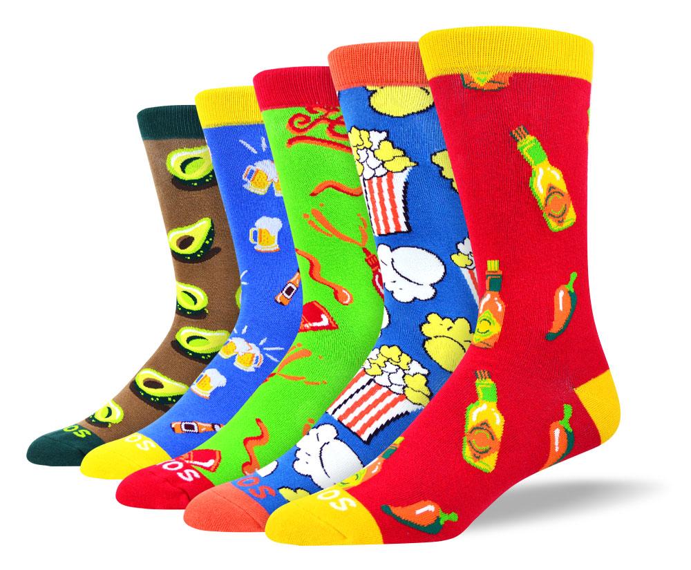Men's Cool Food Sock Bundle