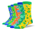 Men's Crazy Weed Sock Bundle - 5 Pair